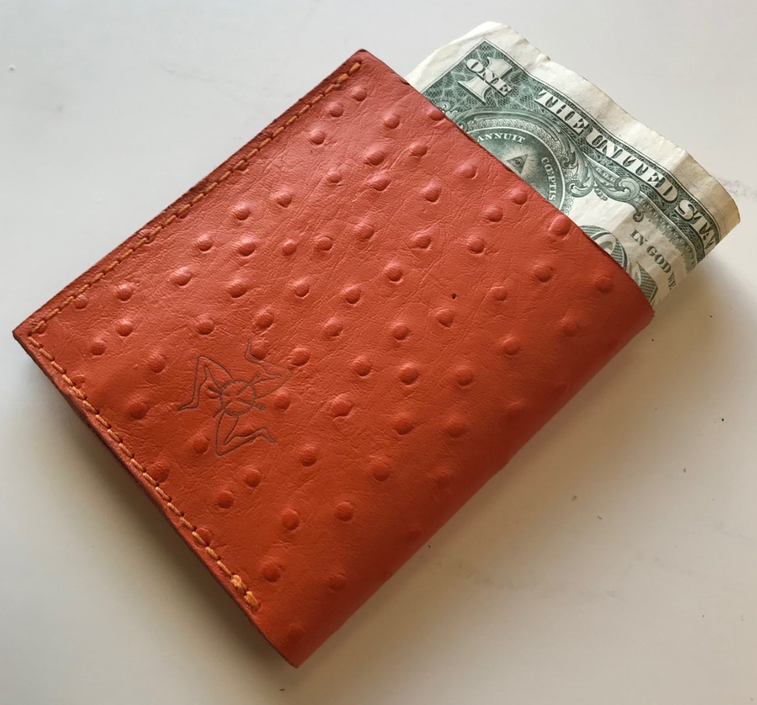 Billfold Orange Wallets