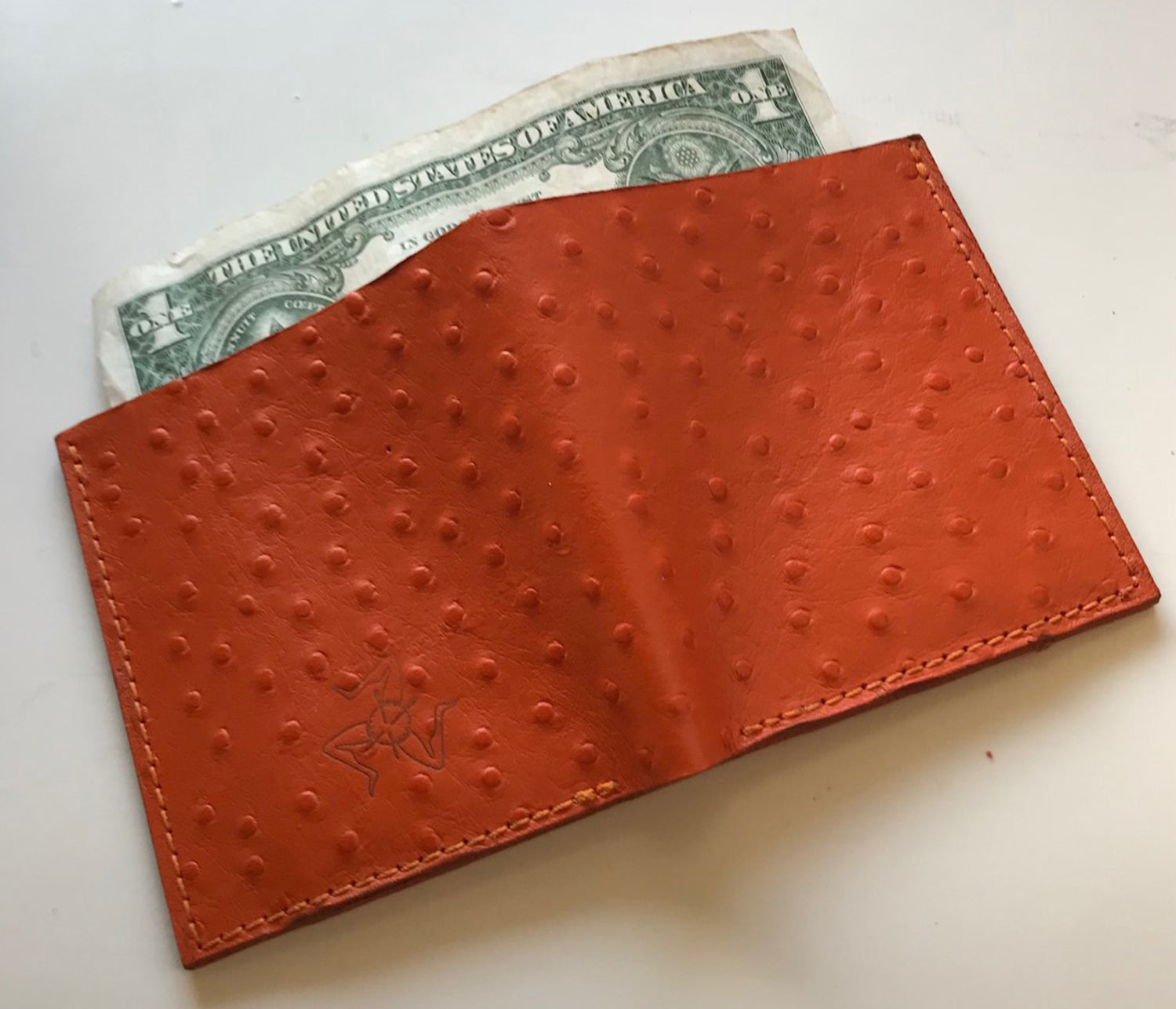 Billfold Orange Wallets