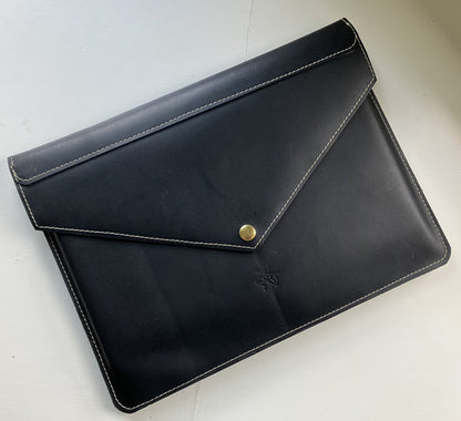 LAPTOP SLEEVE Black Nappa