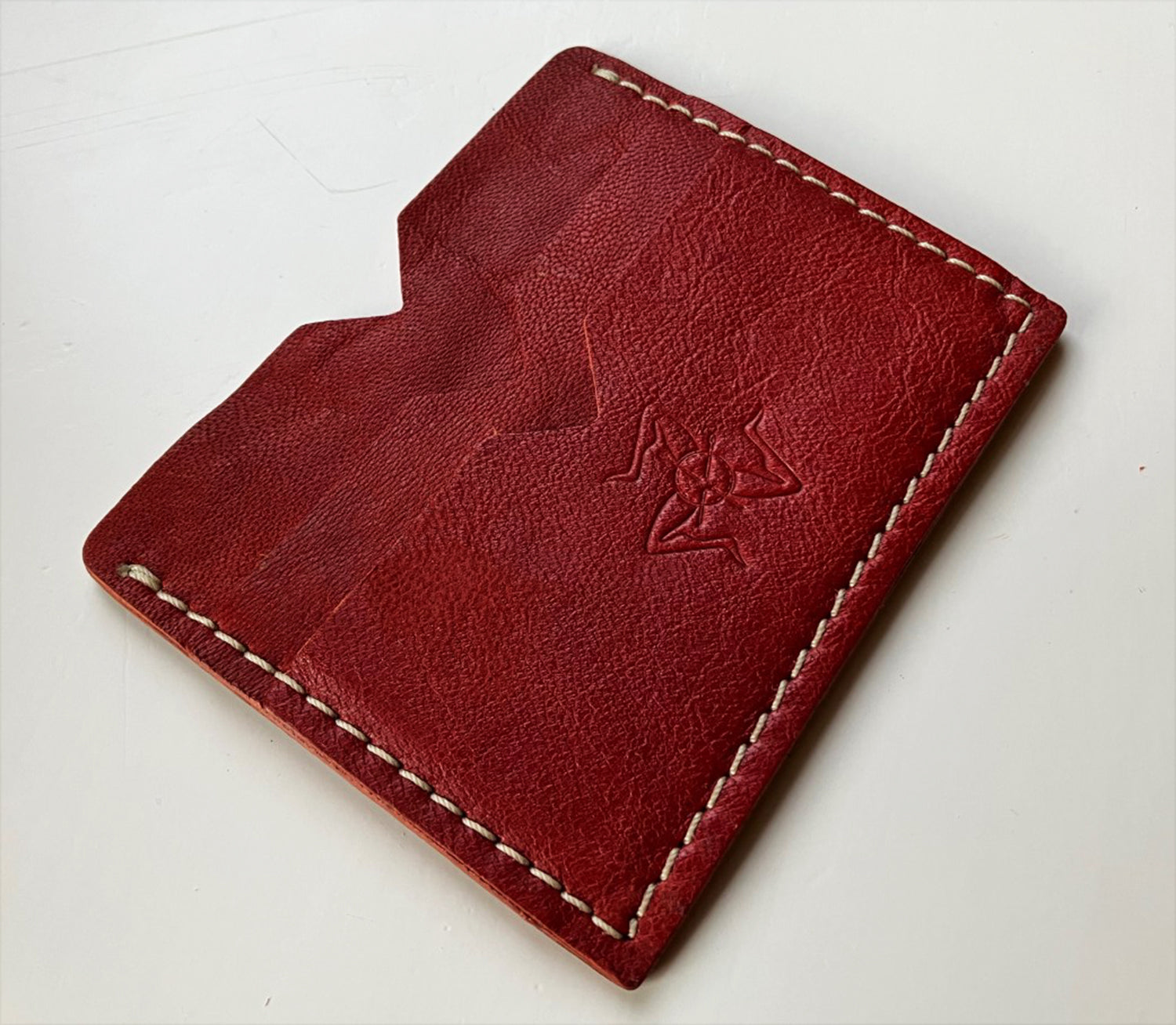 Horizontal Money Card Case Red/ Rosso