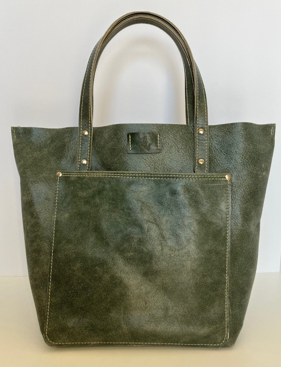 Tote Bag Distressed Slate